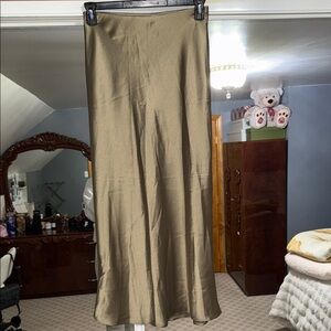 Zara Moss Maxi Skirt